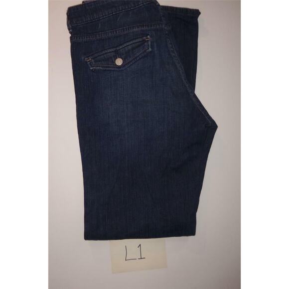 Old Navy Blue Jeans Size 10 The Sweetheart Boot Womens -0713L01 - Picture 2 of 2